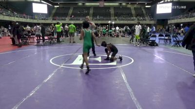 70 lbs Consi Of 8 #1 - Quinn Rose, Milford Mill vs Max Young, Gaithersburg