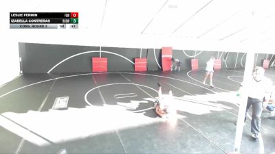 145 lbs Cons. Round 2 - Izabella Contreras, Revival School Of Wrestling vs Leslie Fermin, Fifth Sun WC