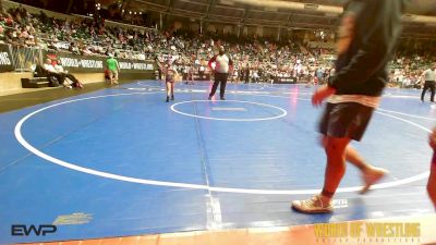 82 lbs Semifinal - Kori Nader, Rising Kingz vs Bryar Burch, Team Tulsa Wrestling Club