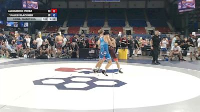 120 lbs Cons. Quarters - Alejandro Perez, Colorado vs Kaleb Blackner, Utah
