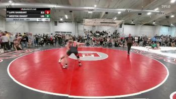 165 lbs Cons. Round 2 - Lafe Sarjeant, Regis Jesuit vs Weston Ennist, Laramie