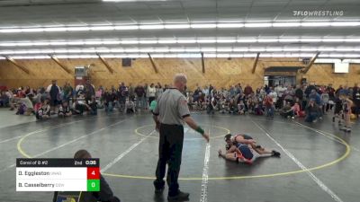 M 75 lbs Consi Of 8 #2 - Devin Eggleston, Unadilla vs Brooks Casselberry, Covington