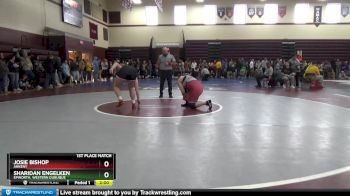 184-189 lbs 1st Place Match - Josie Bishop, Ankeny vs Sharidan Engelken, Epworth, Western Dubuque