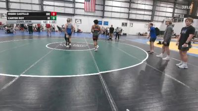 113 lbs Cons. Semi - Carter Roy, New Kent vs Higen Castillo, Grizzly Wrestling Club