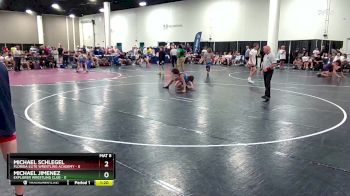 106 lbs Finals (8 Team) - Michael Jimenez, Explorer Wrestling Club vs Michael Schlegel, Florida Elite Wrestling Academy