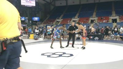 175 lbs Cons. Rd Of 16 - Grayson Woolman, Colorado vs Ibrahim Dheel, Virginia