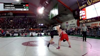 4A 285 lbs Cons. Semi - Lynden Stone, Snake River vs Kaiden Peck, Weiser