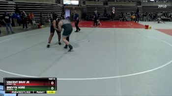 235 lbs Champ. Round 1 - Vincent Bray Jr, F/MCC vs Brevyn Agre, Roseau