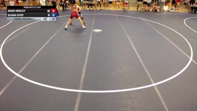 132 lbs Cons. Round 2 - Nash Neeley, OK vs Elijah Hyet, IA