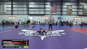 50 lbs Semifinal - Logan Kohler, BeastWorks Wrestling Club vs Wyatt Deal, Williamsburg Wrestling Club