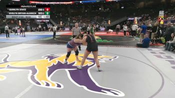 Quarterfinal - Evelyn Bryan-Aldrich, Palmyra vs Quinlyn Statz, Adams Central