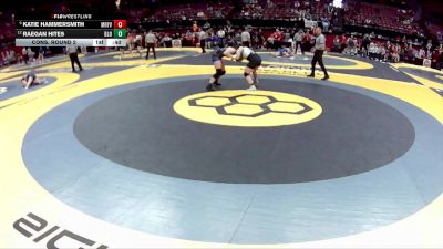 G-170 lbs Cons. Round 2 - Katie Hammersmith, G-Marysville vs Raegan Hites, G-Ben. Logan