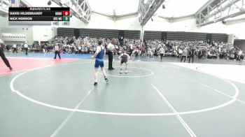 82-J lbs Round Of 64 - David Hildebrandt, Rhino Wrestling vs Nick Hobson, GPS Wrestling Club