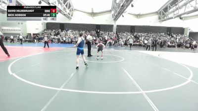82-J lbs Round Of 64 - David Hildebrandt, Rhino Wrestling vs Nick Hobson, GPS Wrestling Club