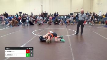 50 lbs Rr Rnd 1 - Paxton Rosa, Undisputed K-4 vs Landon Childers, Warrior RTC K-4