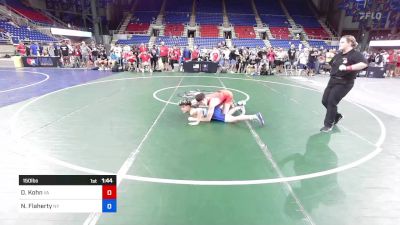 150 lbs Cons 16 #2 - Dustin Kohn, VA vs Nicholas Flaherty, NY