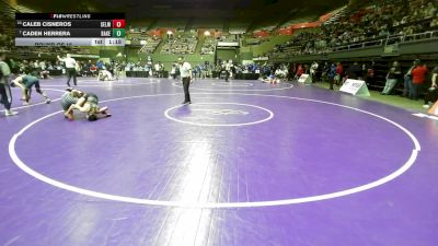 108 lbs Round Of 16 - Caleb Cisneros, Selma vs Caden Herrera, Bakersfield