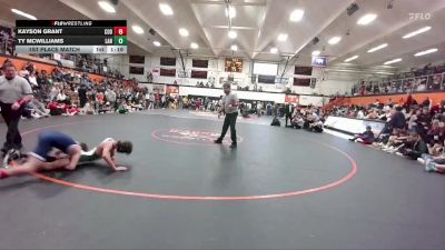 113 lbs 1st Place Match - Kayson Grant, Cody vs Ty McWilliams, Lander