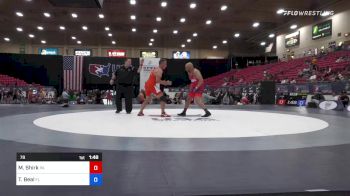 78 lbs Consolation - Matthew Shirk, Pennsylvania vs Tom Beal, Florida