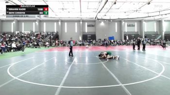 126 lbs Consi Of 8 #2 - Ibrahim Kadri, Trumbull vs Seth Christie, Griswold/Wheeler