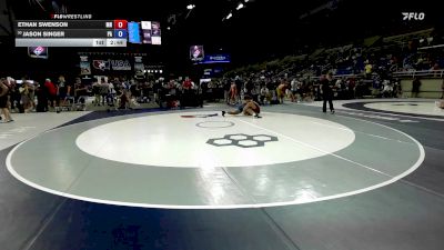 215 lbs Cons. Rd Of 32 - Ethan Swenson, MN vs Jason Singer, PA