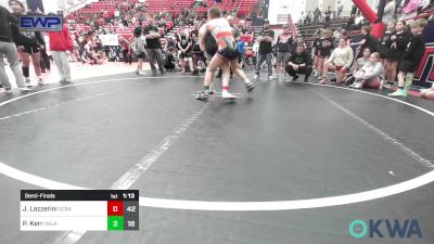 115 lbs Semifinal - Jaylyn Lazzerini, Scrappers vs Pj Kerr, Oklahoma Mafia