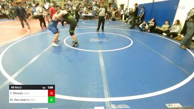 Rr Rnd 3 - Tristan Mowdy, Checotah Matcats vs Madison Derryberry, Poteau Youth Wrestling Academy
