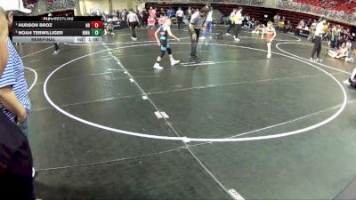 60 lbs Semifinal - Hudson Broz, Nebraska Boyz vs Noah Terwilliger, MWC Wrestling Academy