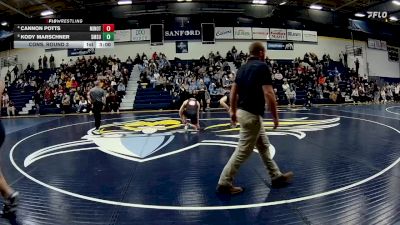 197 lbs Cons. Round 3 - Cannon Potts, Minot State (N.D.) vs Kody Marschner, Southwest Minnesota State