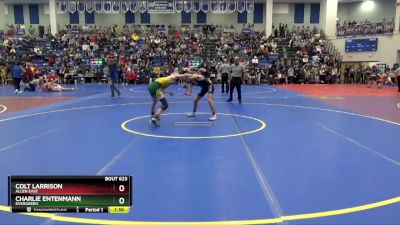 113 lbs Quarterfinal - Colt Larrison, Allen East vs Charlie Entenmann, Evergreen