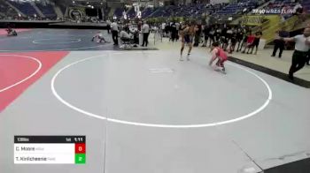 138 lbs Round Of 32 - Cameron Moore, Arvada Bulldogs vs Terrell Kinlicheenie, Painted Desert WC