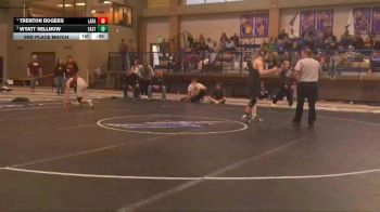 150 lbs 3rd Place Match - Trenton Rogers, Laramie vs Wyatt Sellnow, Cheyenne East