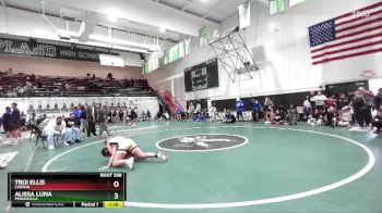 155 lbs Quarterfinal - Troi Ellis, Carson vs Alissa Luna, Penninsula