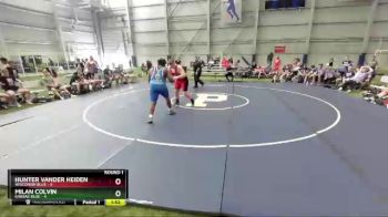 285 lbs Round 1 (8 Team) - Hunter Vander Heiden, Wisconsin Blue vs Milan Colvin, Kansas Blue