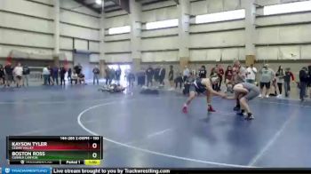 193 lbs Champ. Round 1 - Boston Ross, Corner Canyon vs Kayson Tyler, Cedar Valley