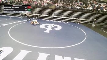 5A 100 lbs Semifinal - Caroline Pastrana, Hillcrest vs Noemi Garcia, Clearfield