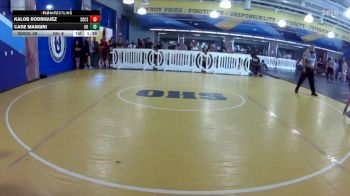 120 lbs Semis & Wb (16 Team) - Kalob Rodriguez, Socs vs Case Mangini, OutKast WC