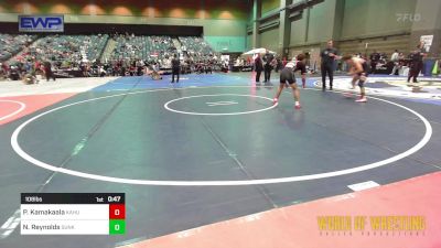 108 lbs Consi Of 4 - Pai'ea Kamakaala, Kahuku Wrestling Club vs Nathan Reynolds, Sunkist Kids Monster Garage