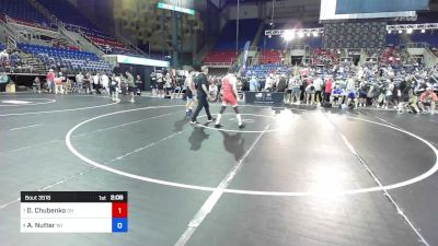 138 lbs Cons-semis - Dmytro Chubenko, OH vs Amryn Nutter, WI