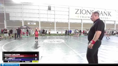 126 lbs 1st Place Match - Mason Carlson, Sanderson Wrestling Academy vs ...