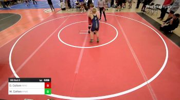 105 lbs Rr Rnd 2 - David Collom, Pryor Tigers vs Myles Cotten, Hilldale Youth Wrestling Club