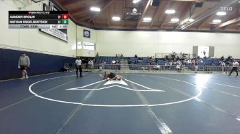 157 lbs Cons. Semi - Xander Erolin, San Francisco State University vs Nathan Engelbertson, San Jose State University