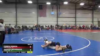 92 lbs Round 4 (6 Team) - Madison Nieuwenhuis, Poway Elite vs Corbyn Robison, Sons Of Atlas