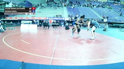 207 lbs Placement Matches (16 Team) - Lillian Gradillas-flores, Southern Oregon University vs Hayeni Costa, Lindsey Wilson
