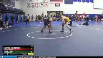 152 lbs Champ. Round 2 - Cade Pugh, Cheyenne East vs Hunter Henderson, Campbell County
