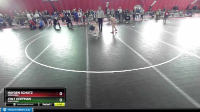 108 lbs 5th Place Match - Hayden Schutz, Wisconsin vs Colt Hoffman, Wisconsin