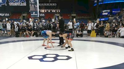 106 lbs Cons. Rd Of 64 - Cayden Clark, Virginia vs Teagan Luna, Oregon