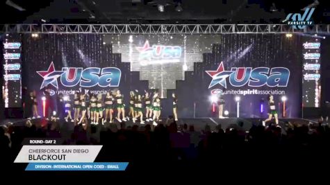 CheerForce San Diego - Blackout [2023 L6 International Open Coed - Small Day 2] 2023 USA All Star Super Nationals