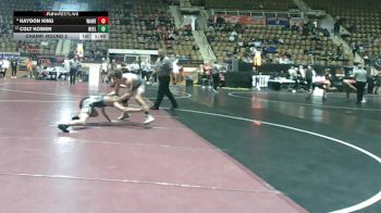 1A-4A 150 Champ. Round 2 - Kaydon King, Walter Wellborn vs Colt Kosier, Reeltown