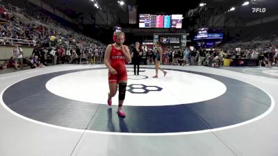 130 lbs Champ. Rd Of 128 - Cadence Hansen, UT vs Brielle Parke, IA